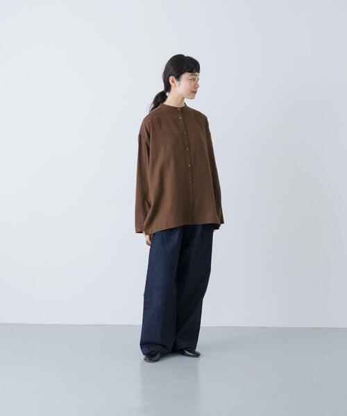 かぐれ（カグレ）の「デニムイージーパンツ（デニムパンツ・レディース・ワンウォッシュ・FREE）」の4枚目の写真