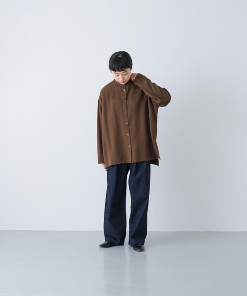 かぐれ（カグレ）の「デニムイージーパンツ（デニムパンツ・レディース・ワンウォッシュ・FREE）」の6枚目の写真