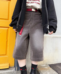 DOUBLE NAME | フロックツイルバミューダハーフパンツ(その他パンツ)