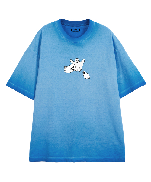 BY.L(バイエル)の「モンスターゴーストピグメント半袖Tシャツブルー(Tシャツ/カットソー・メンズ・その他・MEDIUM/LARGE/X-LARGE/XX-LARGE)」の3枚目の写真