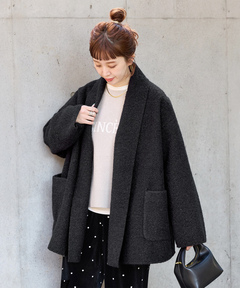 ブークレージャージ着流しコート（その他アウター）｜B.C STOCK（ベー