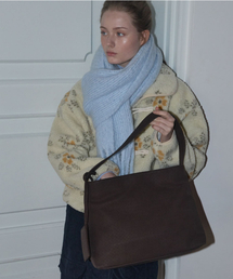ANC WEAVING MESH BAG_SUEDE BROWN