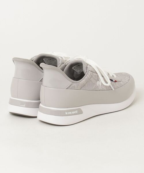 le coq sportif（ルコックスポルティフ）の「ルコックスポルティフ/LCS  セーヴル II ワイド SI さっと履けるシューズ /消臭/軽量 LU6SSN02LZ（スニーカー・レディース・グレー×ホワイト・23.0cm/22.5cm/23.5cm/24.0cm/24.5cm/25.0cm）」の7枚目の写真