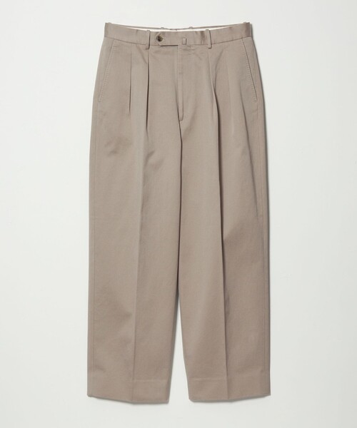 Steven Alan（スティーブンアラン）の「＜Steven Alan＞ ウエポン ニドム イン ツープリーツ ドレス トラウザーズ（スラックス・メンズ・グレー/ナチュラル/ダークグレー・S/M/L/XL）」の3枚目の写真