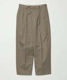 Steven Alan | ＜Steven Alan＞ ウエポン ニドム イン ツープリーツ ドレス トラウザーズ(スラックス)