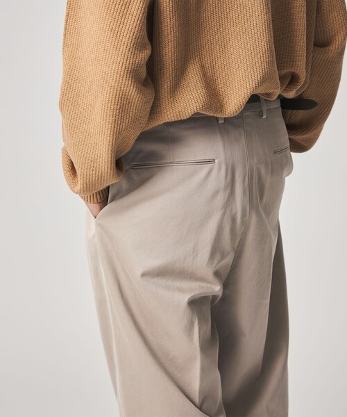 Steven Alan（スティーブンアラン）の「＜Steven Alan＞ ウエポン ニドム イン ツープリーツ ドレス トラウザーズ（スラックス・メンズ・グレー/ナチュラル/ダークグレー・S/M/L/XL）」の6枚目の写真