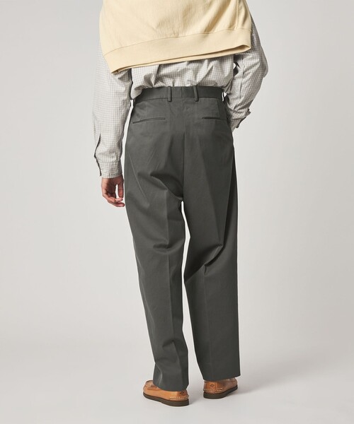 Steven Alan（スティーブンアラン）の「＜Steven Alan＞ ウエポン ニドム イン ツープリーツ ドレス トラウザーズ（スラックス・メンズ・グレー/ナチュラル/ダークグレー・S/M/L/XL）」の13枚目の写真