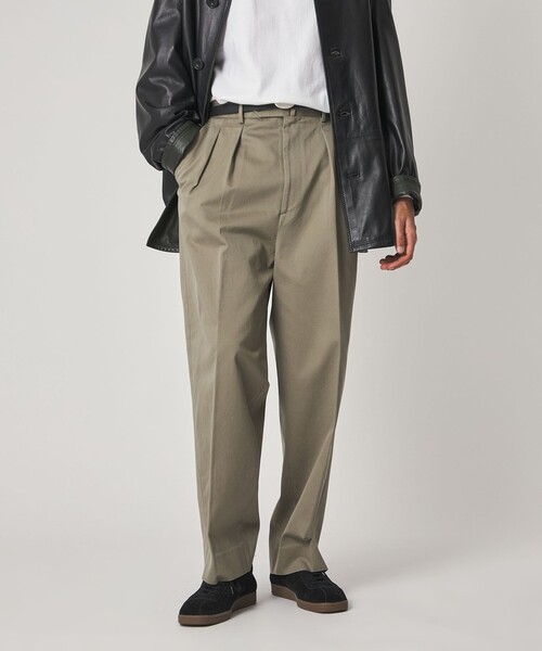 Steven Alan（スティーブンアラン）の「＜Steven Alan＞ ウエポン ニドム イン ツープリーツ ドレス トラウザーズ（スラックス・メンズ・グレー/ナチュラル/ダークグレー・S/M/L/XL）」の17枚目の写真