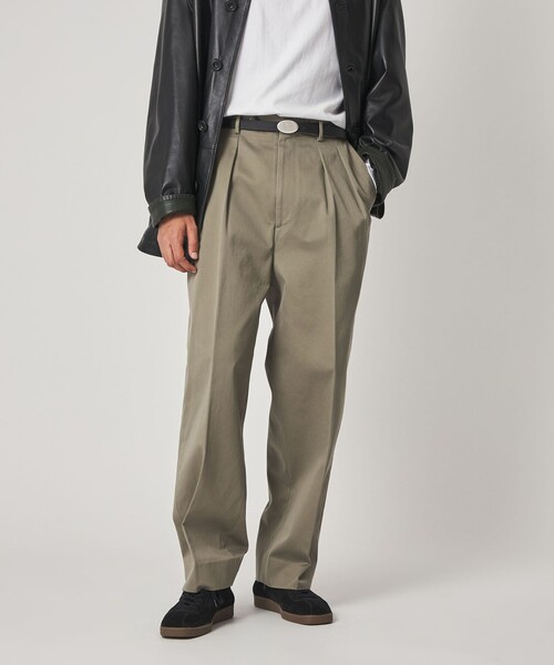 Steven Alan（スティーブンアラン）の「＜Steven Alan＞ ウエポン ニドム イン ツープリーツ ドレス トラウザーズ（スラックス・メンズ・グレー/ナチュラル/ダークグレー・S/M/L/XL）」の19枚目の写真