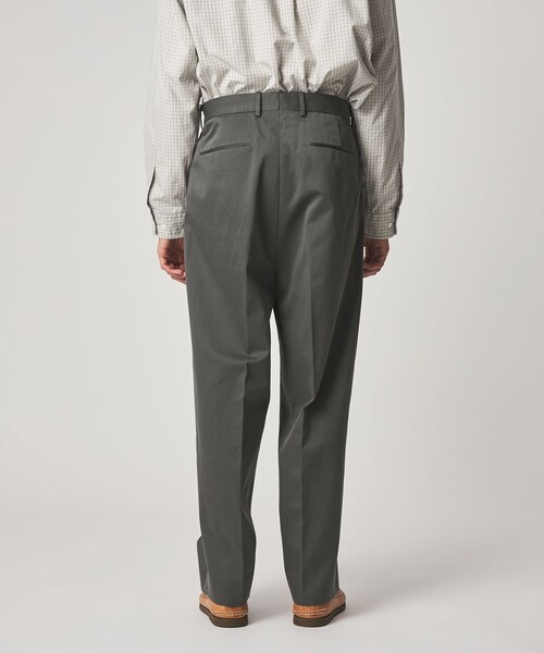 Steven Alan（スティーブンアラン）の「＜Steven Alan＞ ウエポン ニドム イン ツープリーツ ドレス トラウザーズ（スラックス・メンズ・グレー/ナチュラル/ダークグレー・S/M/L/XL）」の22枚目の写真