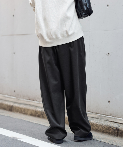 FRAMeWORK（フレームワーク）の「タックカーブバックゴムパンツ（スラックス・レディース・アイボリー・38/36）」の15枚目の写真