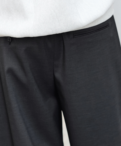 FRAMeWORK（フレームワーク）の「タックカーブバックゴムパンツ（スラックス・レディース・アイボリー・38/36）」の8枚目の写真