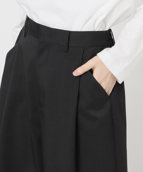 FRAMeWORK（フレームワーク）の「タックカーブバックゴムパンツ（スラックス・レディース・アイボリー・38/36）」の21枚目の写真