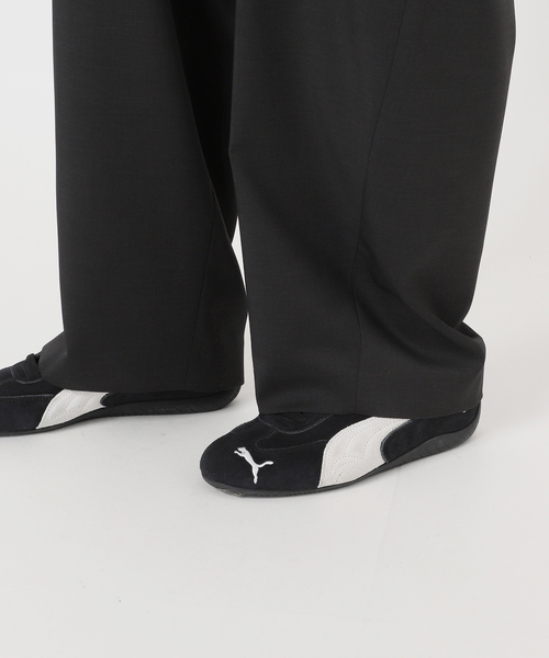 FRAMeWORK（フレームワーク）の「タックカーブバックゴムパンツ（スラックス・レディース・アイボリー・38/36）」の22枚目の写真