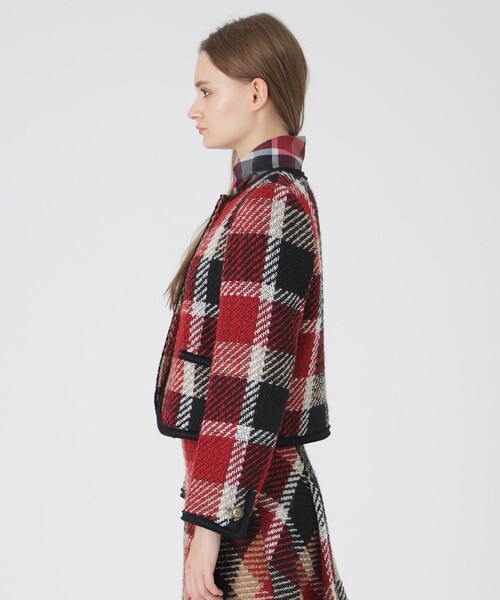 10th ANNIVERSARY】クレストブリッジチェックロービングツィード