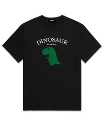BARIGATE（バリゲート）の「DINOSAUR LOGO 半袖Tシャツ (BS019) ブラック（Tシャツ/カットソー）」
