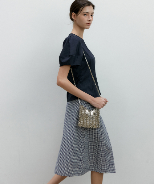 OCTETTE(オテット)の「GLAM CHECK SK_NAVY(スカート・レディース・その他・SMALL/MEDIUM)」の6枚目の写真