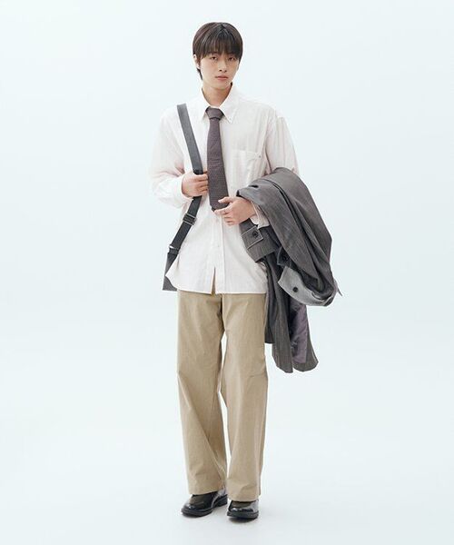 KIJUN MEN（キジュンメンズ）の「Natural Stripe Button Down Shirt Pink（シャツ/ブラウス・メンズ・その他・LARGE/X-LARGE）」の9枚目の写真