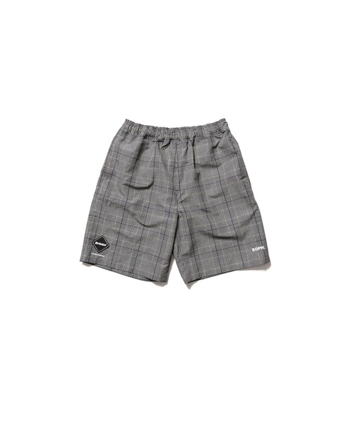 F.C.Real Bristol for Kids(エフシーレアルブリストルフォーキッズ)の「PLAID PRACTICE SHORTS(その他パンツ・キッズ・グレー/ネイビー・MEDIUM/LARGE)」の1枚目の写真
