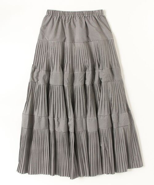 FUULLY STUDIO(フーリィーステューディオ)の「プリーツティアードスカート(スカート・レディース・チェック・FREE)」の10枚目の写真