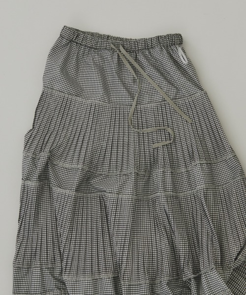 FUULLY STUDIO(フーリィーステューディオ)の「プリーツティアードスカート(スカート・レディース・チェック・FREE)」の9枚目の写真