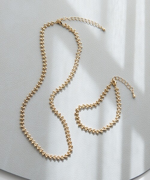 collex(コレックス)の「【dignif】【金属アレルギー対応】ロウリーブスブレスレット(ブレスレット・レディース・ゴールド/シルバー・フリー)」の5枚目の写真