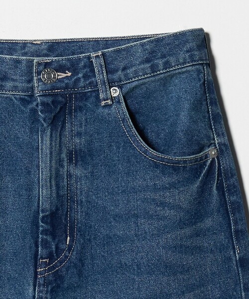 CITEN（シテン）の「＜CITEN＞エッセンシャルストレートデニム（デニムパンツ・レディース・コバルトブルー/ライトブルー/ブラック・S/M/L）」の16枚目の写真