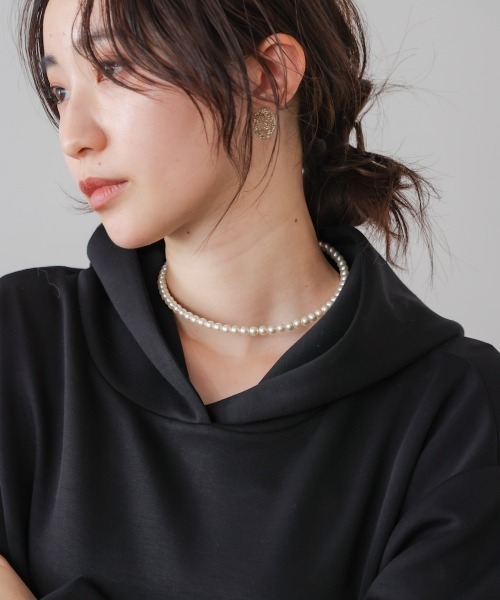Bou Jeloud（ブージュルード）の「ワイヤーボールネックレス（ネックレス・レディース・アイボリー/ゴールド/シルバー・ONESIZE）」の13枚目の写真