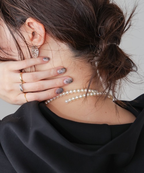 Bou Jeloud（ブージュルード）の「ワイヤーボールネックレス（ネックレス・レディース・アイボリー/ゴールド/シルバー・ONESIZE）」の14枚目の写真