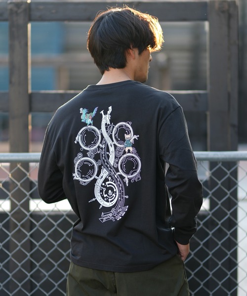 PUMA(プーマ)の「PUMA/プーマ 長袖 Tシャツ ロンT モンスターハンターワイルズ コラボレーション 636485(Tシャツ/カットソー・メンズ・ブラック/ホワイト・XL/L/M)」の14枚目の写真