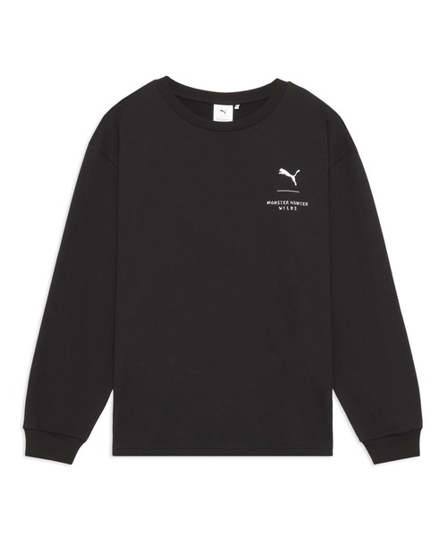 PUMA(プーマ)の「PUMA/プーマ 長袖 Tシャツ ロンT モンスターハンターワイルズ コラボレーション 636485(Tシャツ/カットソー・メンズ・ブラック/ホワイト・XL/L/M)」の19枚目の写真