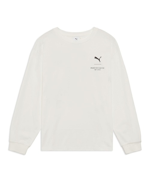 PUMA(プーマ)の「PUMA/プーマ 長袖 Tシャツ ロンT モンスターハンターワイルズ コラボレーション 636485(Tシャツ/カットソー・メンズ・ブラック/ホワイト・XL/L/M)」の8枚目の写真