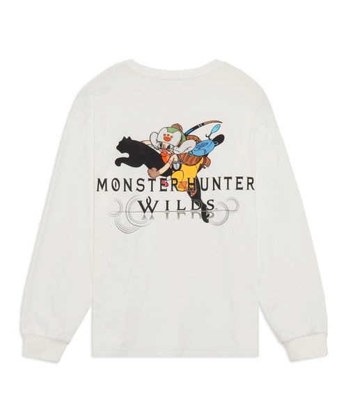 PUMA(プーマ)の「PUMA/プーマ 長袖 Tシャツ ロンT モンスターハンターワイルズ コラボレーション 636485(Tシャツ/カットソー・メンズ・ブラック/ホワイト・XL/L/M)」の9枚目の写真