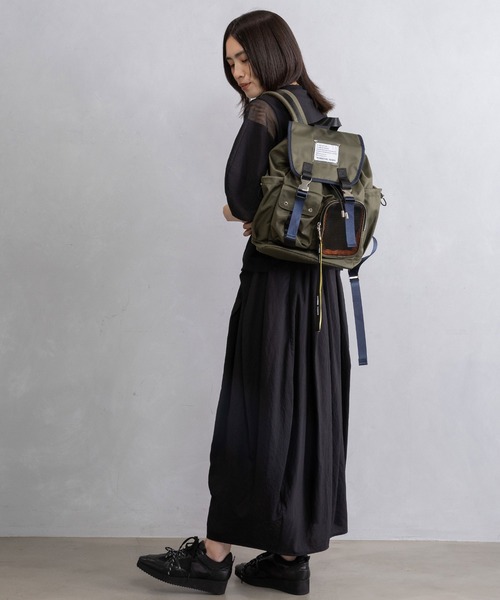 MARECHAL TERRE(マルシャルテル)の「MA-1 バックパック(バックパック/リュック・レディース・グレー/ベージュ/カーキ/ブラック・FREE)」の9枚目の写真