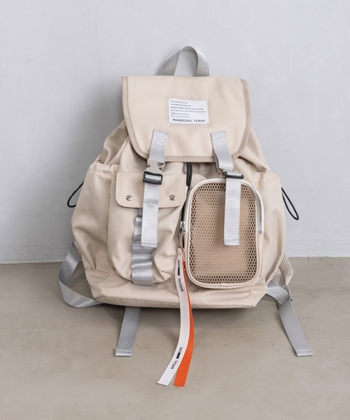 MARECHAL TERRE(マルシャルテル)の「MA-1 バックパック(バックパック/リュック・レディース・グレー/ベージュ/カーキ/ブラック・FREE)」の10枚目の写真