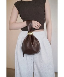 SALTMINT（ソルトミント）の「アクセントポイントワンハンドルギャザーバッグ（ハンドバッグ）」