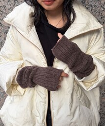 WILLIAM BRUNTON | 【WILLIAM BRUNTON/ウィリアム ブラントン】リブロングリストウォーマー(手袋)