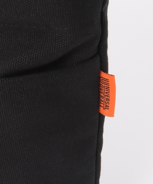 UNIVERSAL OVERALL(ユニバーサルオーバーオール)の「UNIVERSAL OVERALL ユニバーサルオーバーオール キャンバスダブルフェイスショルダーバッグ(ショルダーバッグ・メンズ・ブラック/グレー/オフホワイト/ブルー・FREE)」の6枚目の写真