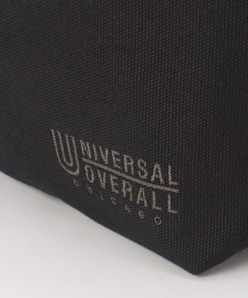UNIVERSAL OVERALL(ユニバーサルオーバーオール)の「UNIVERSAL OVERALL ユニバーサルオーバーオール キャンバスダブルフェイスショルダーバッグ(ショルダーバッグ・メンズ・ブラック/グレー/オフホワイト/ブルー・FREE)」の8枚目の写真