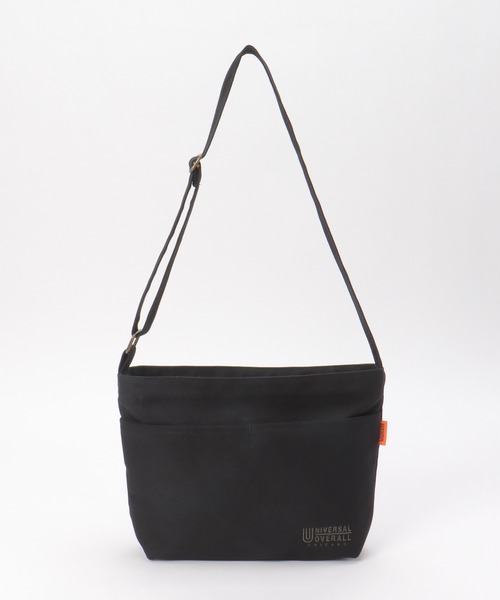 UNIVERSAL OVERALL(ユニバーサルオーバーオール)の「UNIVERSAL OVERALL ユニバーサルオーバーオール キャンバスダブルフェイスショルダーバッグ(ショルダーバッグ・メンズ・ブラック/グレー/オフホワイト/ブルー・FREE)」の19枚目の写真
