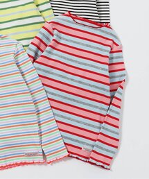 BREEZE | ボーダーリブロンT(Tシャツ/カットソー)