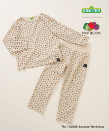 and D. petit main（アンドディープティマイン）の「【セサミストリート×フルーツ】ワッフルパジャマ（ルームウェア/パジャマ）」