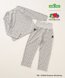 and D. petit main（アンドディープティマイン）の「【セサミストリート×フルーツ】ワッフルパジャマ（ルームウェア/パジャマ）」