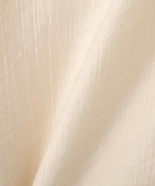 PROPORTION BODY DRESSING(プロポーションボディドレッシング)の「シアー楊柳ラッフルブラウス / 1216110201(シャツ/ブラウス・レディース・ダークグレー/ホワイト系その他/パープル・FREE)」の19枚目の写真