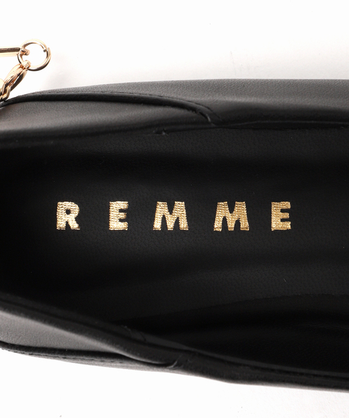 REMME(レメ)の「《NOBLE別注》REMME/レメ アンクレットフラットシューズ(その他シューズ・レディース・ブラック/アイボリー・24.5cm/24cm/23.5cm/23cm)」の11枚目の写真