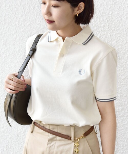 FRED PERRY:M3600 TWIN TIPPED POLO（ポロシャツ）｜FRED PERRY