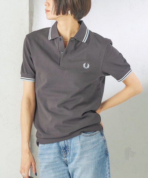 FRED PERRY:M3600 TWIN TIPPED POLO（ポロシャツ）｜FRED PERRY