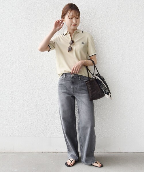 FRED PERRY:M3600 TWIN TIPPED POLO（ポロシャツ）｜FRED PERRY