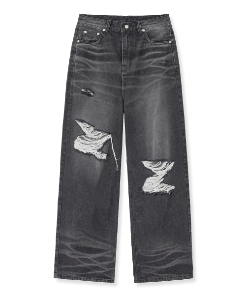Midnight Move(ミッドナイトムーブ)の「dg ws pants (black)(デニムパンツ・レディース・その他・S/M)」の1枚目の写真