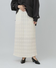 LEPSIM | 起毛レースナロースカート　645144(スカート)